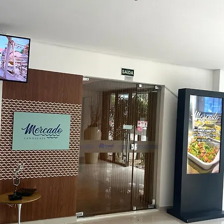 Apartamento Ed Landscape Luxo De 2 Quartos Frente Mar *