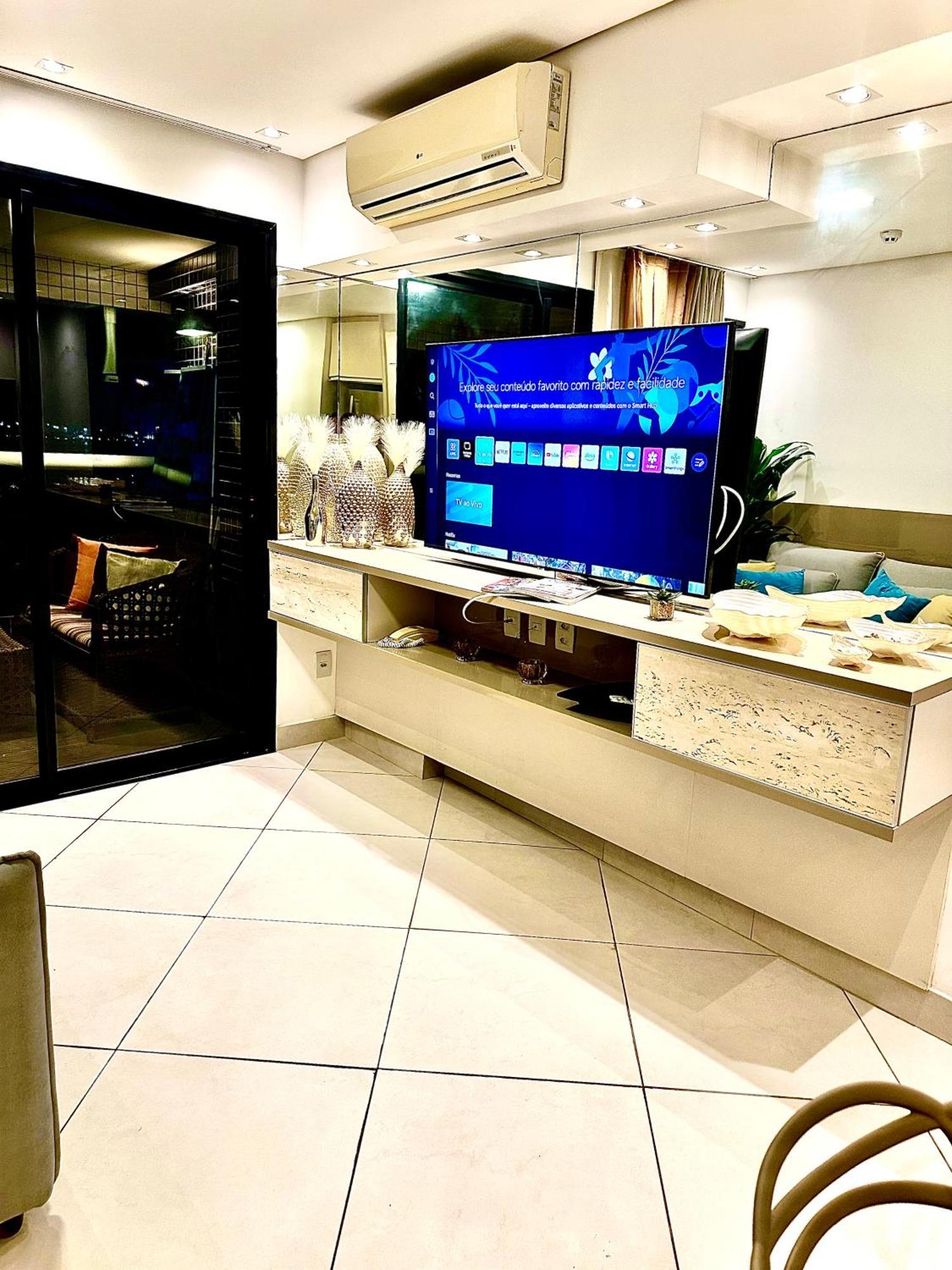 Apartamento Ed Landscape Luxo De 2 Quartos Frente Mar