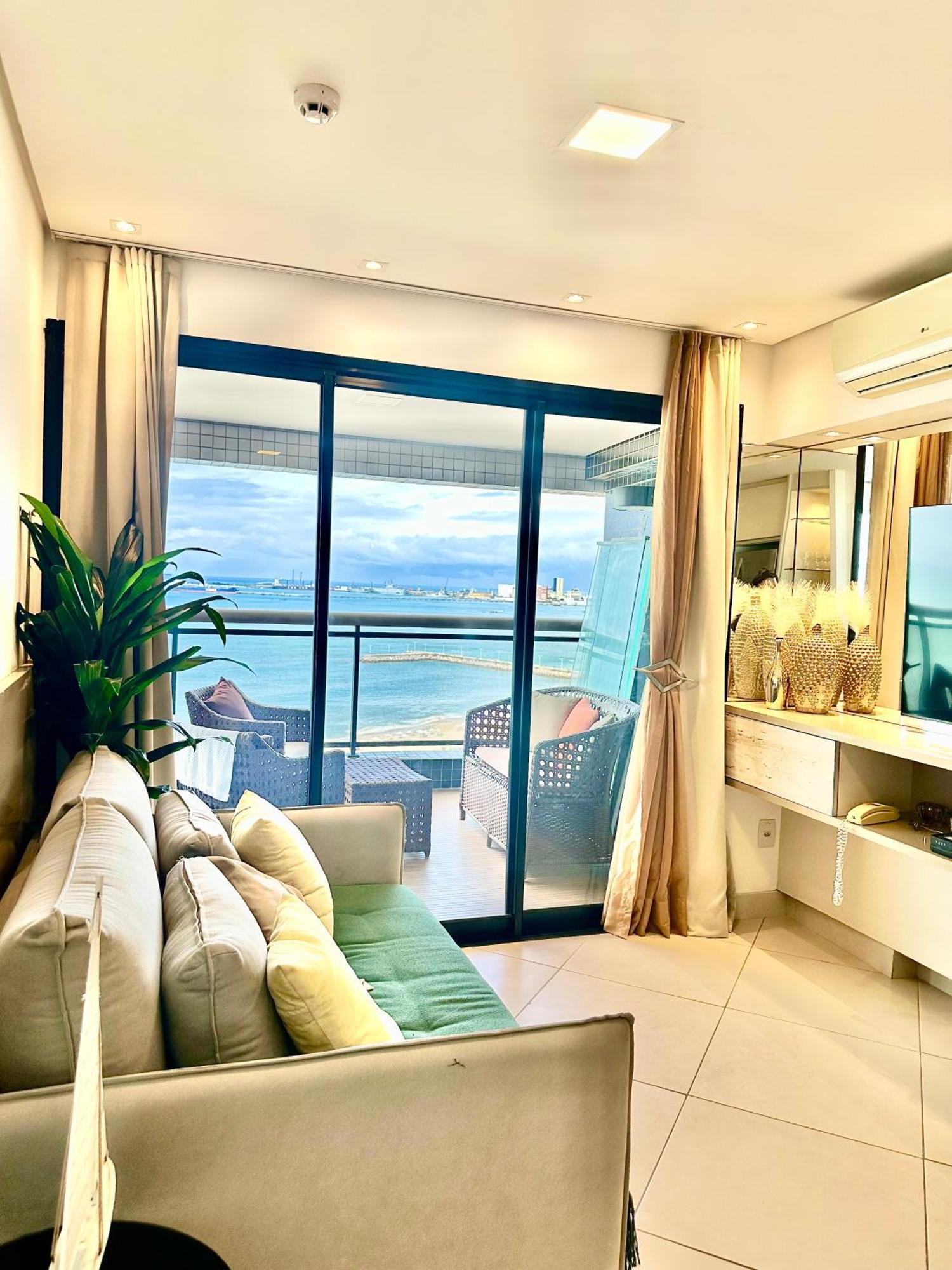 Ed Landscape Luxo De 2 Quartos Frente Mar Apartamento Fortaleza (Ceara)